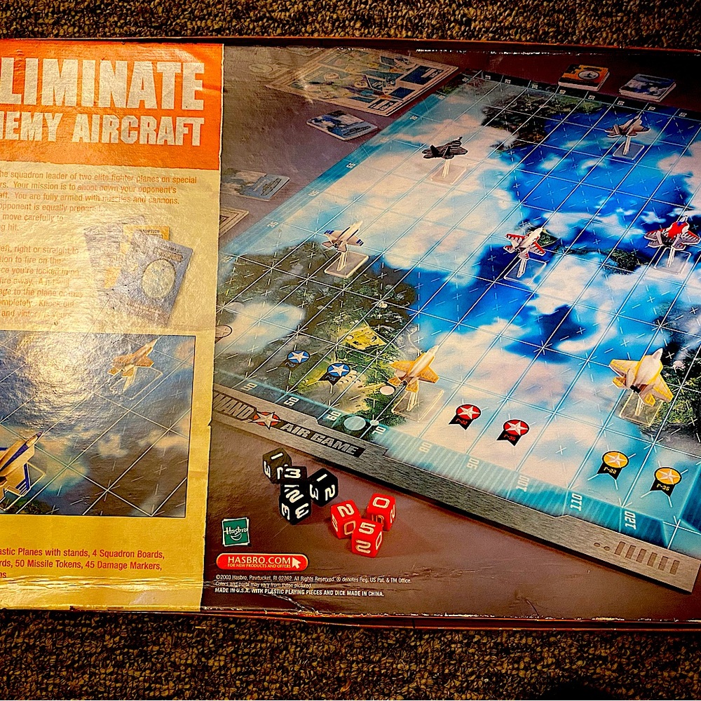 2003 Hasbro Mission Command Air Board Game - Picture 1 of 4